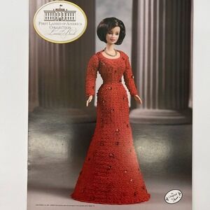 Laura Bush Barbie Crochet Pattern – First Ladies of America Collection Annie's A